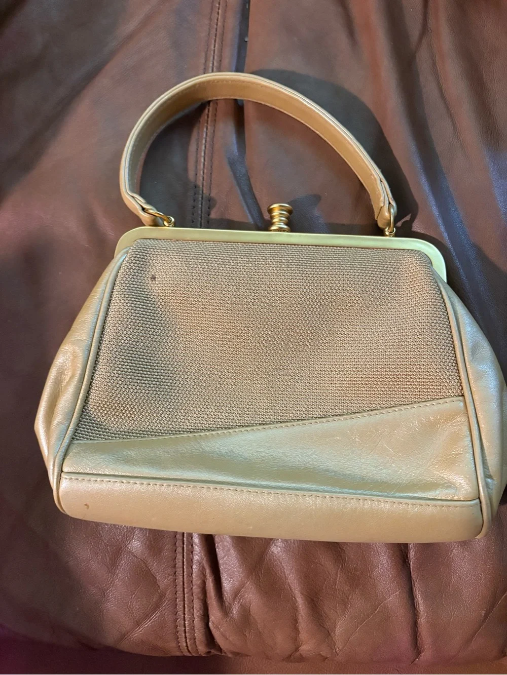Vintage Inge Christopher Top-Handle Women’s Bag